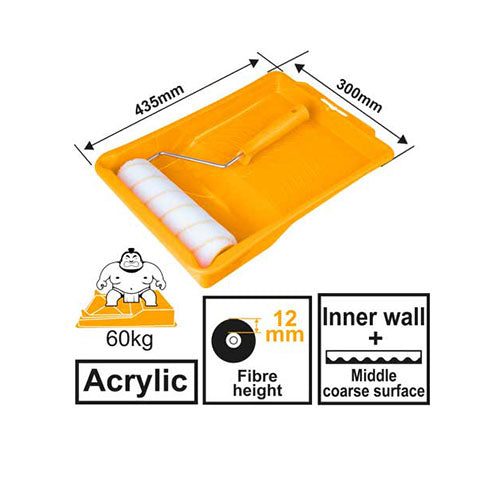 Paint Roller Kit 230mm 3pcs