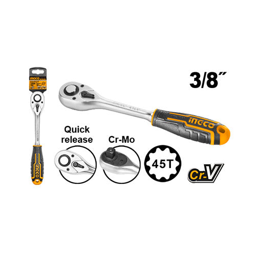Ratchet Wrench Handle 1/2", 1/4", 3/8"