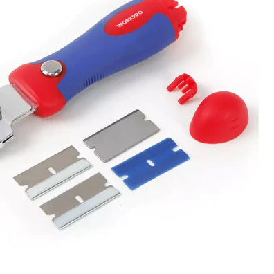 Scraper Retractable With Assorted Blade