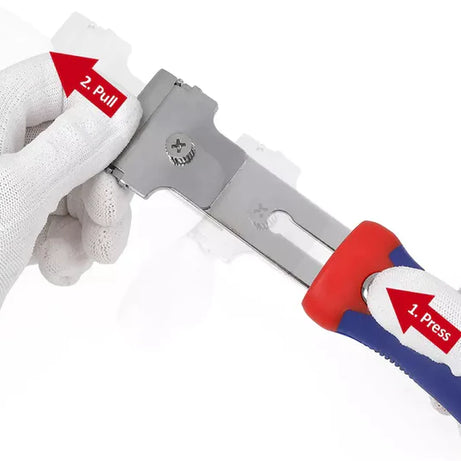 Scraper Retractable With Assorted Blade