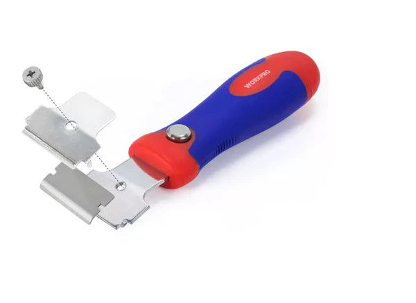 Scraper Retractable With Assorted Blade