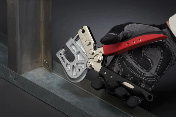 Malco PL1REV Stud Crimper 241mm Redline