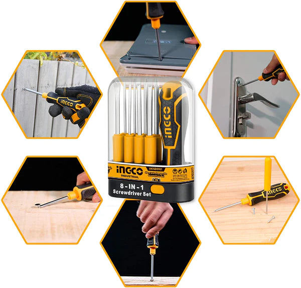 Screwdriver Interchangeable Set 9pcs