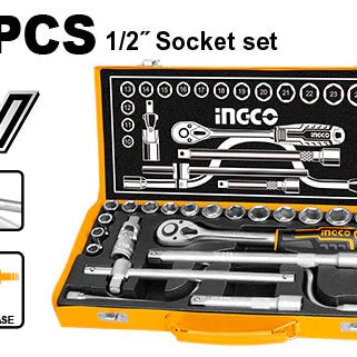 Socket 1/2" Drive Set 24pcs