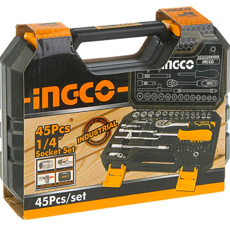 Socket 1/4" Drive Set 45pcs