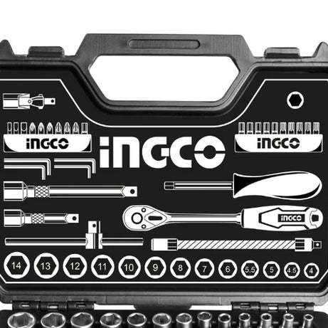 Socket 1/4" Drive Set 45pcs