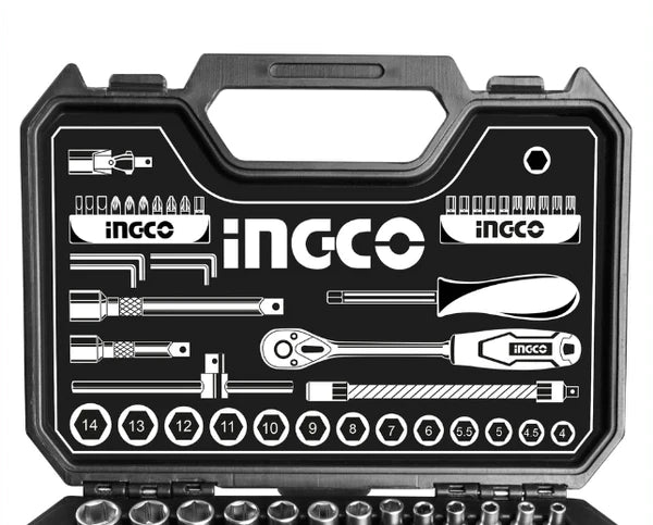 Socket 1/4" Drive Set 45pcs