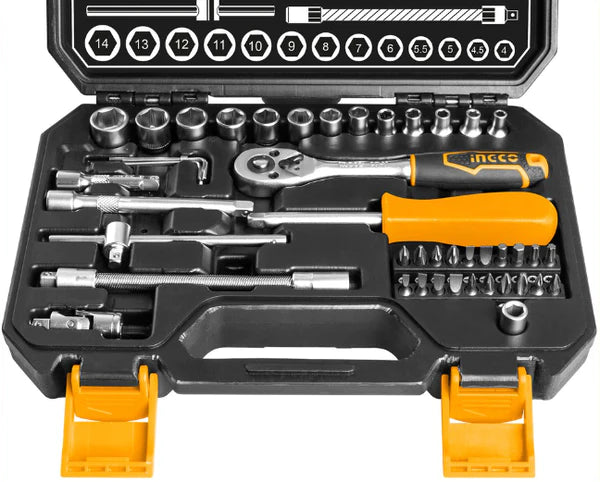 Socket 1/4" Drive Set 45pcs