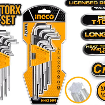 Torx Key Set T10-T50