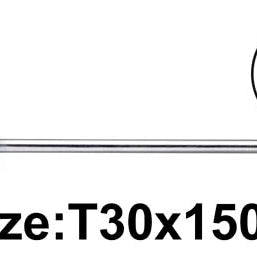 Torx Wrench T-Handle T20x100mm, T25x100mm, T30x150mm