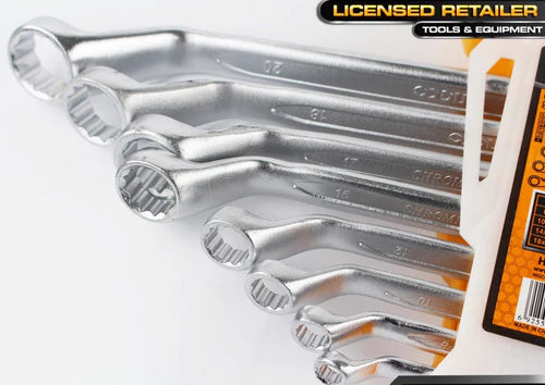 Offset Ring Spanner Set 8pcs 6-22mm