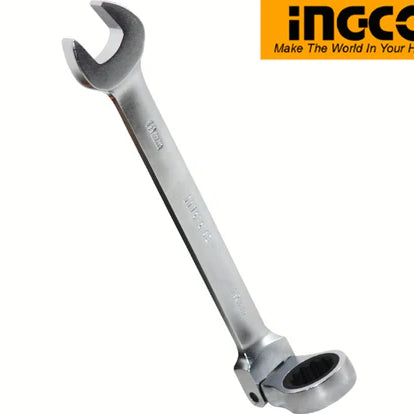 Flexible Ratchet Spanner Set 8pcs 8-19mm