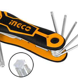 Torx Key Set Folding T9-T40