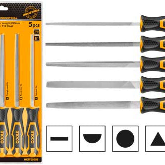 Steel File Set 5pcs