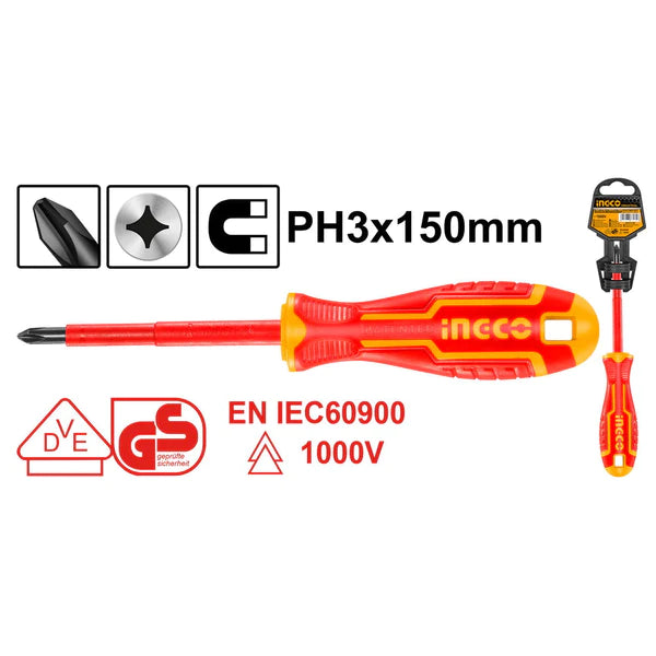 Screwdriver Insulated Multiple Sizes