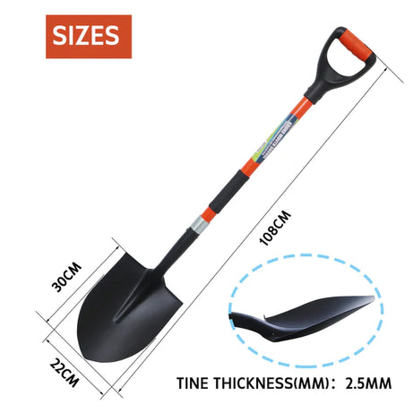 Shovel Round F/G D Grip