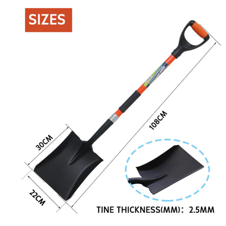 Shovel Square F/G D Grip