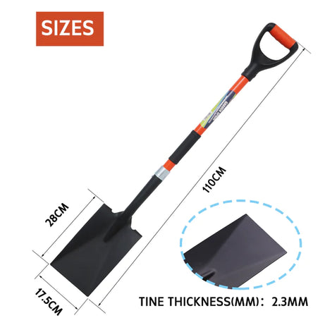 Spade Med Square F/G D Grip