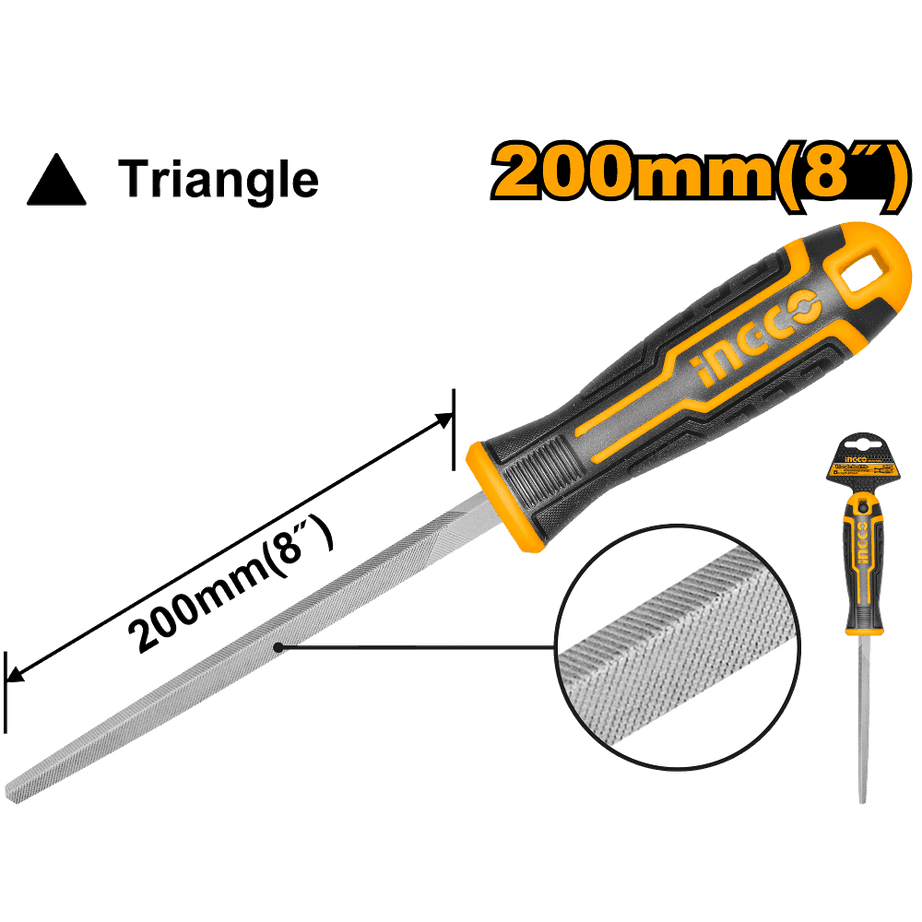Steel File Triagle 200mm