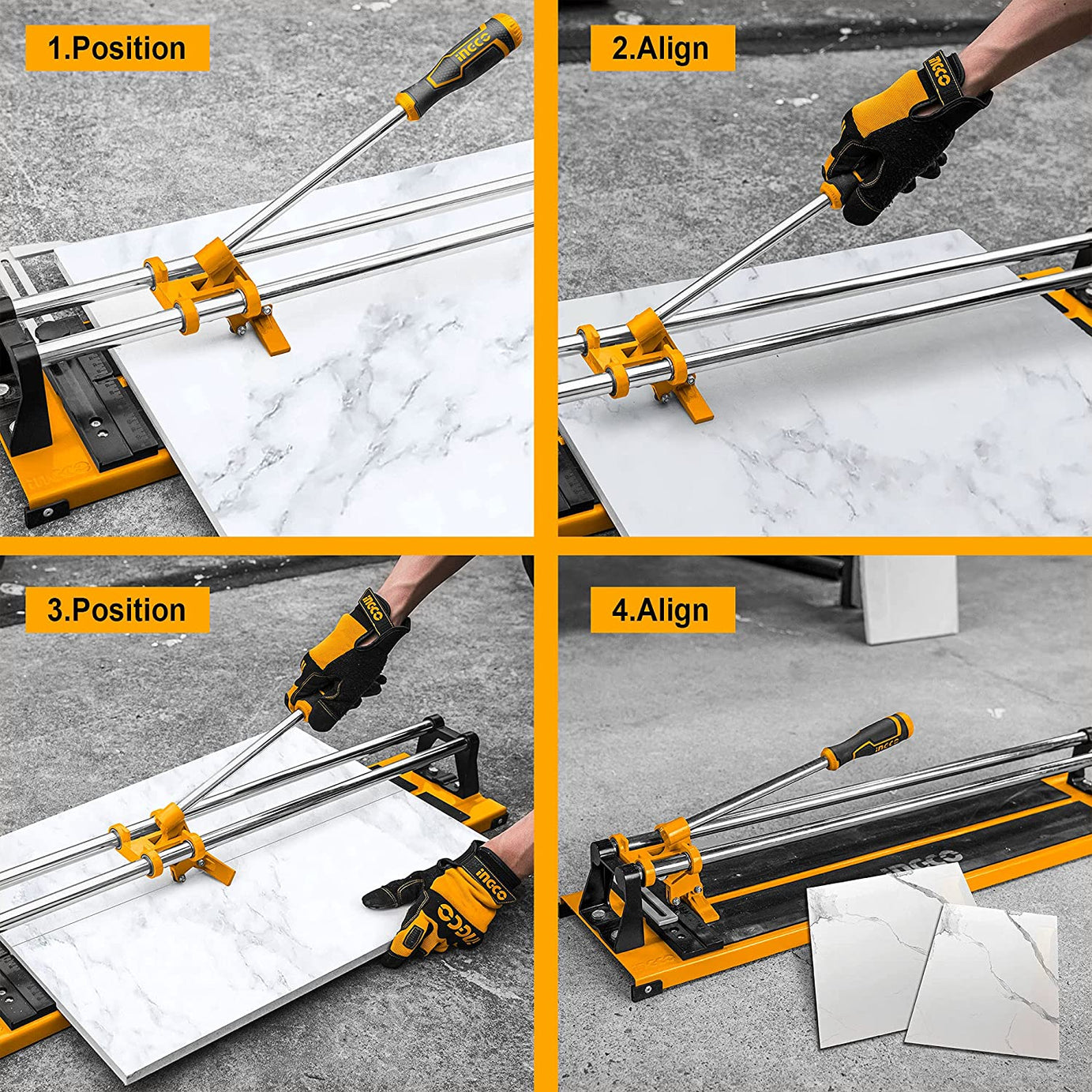 Genesis Tile Cutter Tile Cutter 600mm – Kangaroo Site Supplies