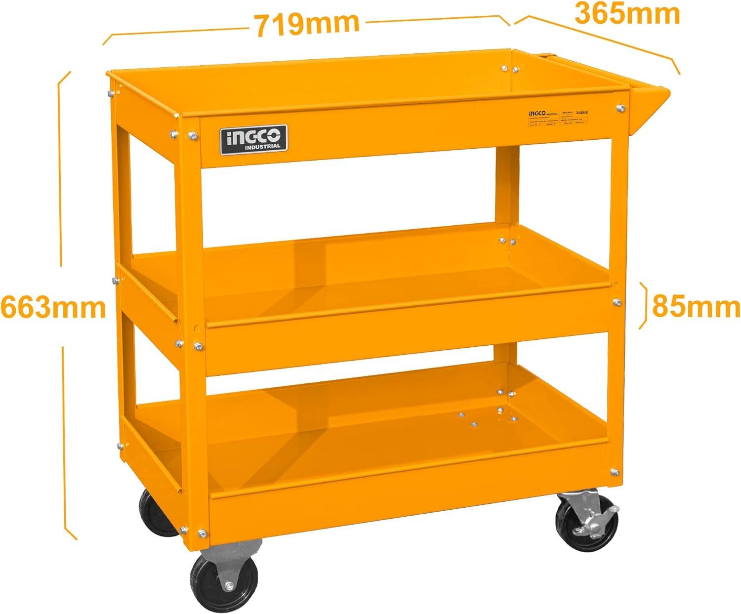 Tool Cart 719x365x663mm