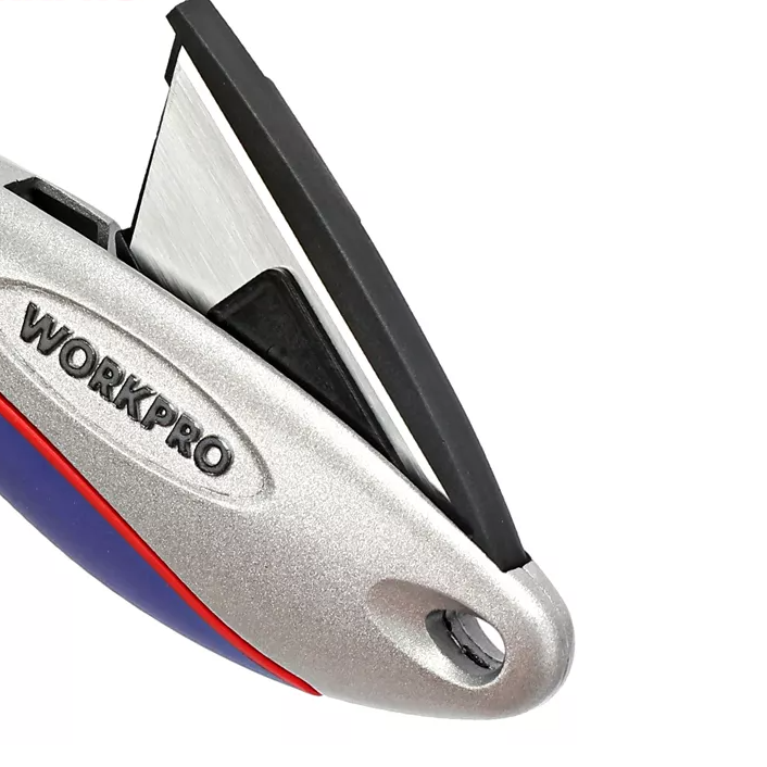 Utility Knife Offset Head With Spare Blades