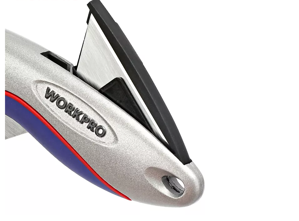 Utility Knife Offset Head With Spare Blades