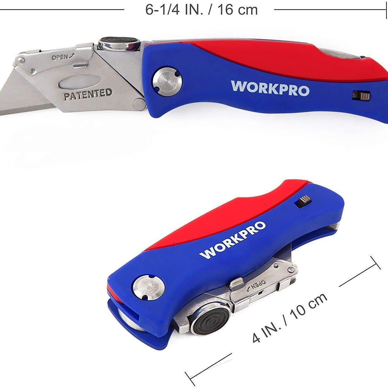 Utility Knife Folding Abc Handle With Spare Blade