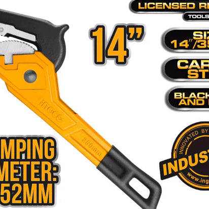 Pipe Wrench Ratchet 250mm, 350mm