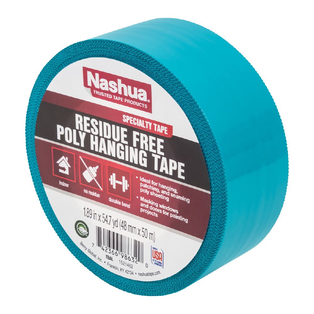 Stylus 4432 Poly Hang Tape Teal 48mmx50m