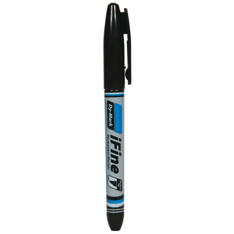 Dy-Mark 12151001 Permanent Marker Black