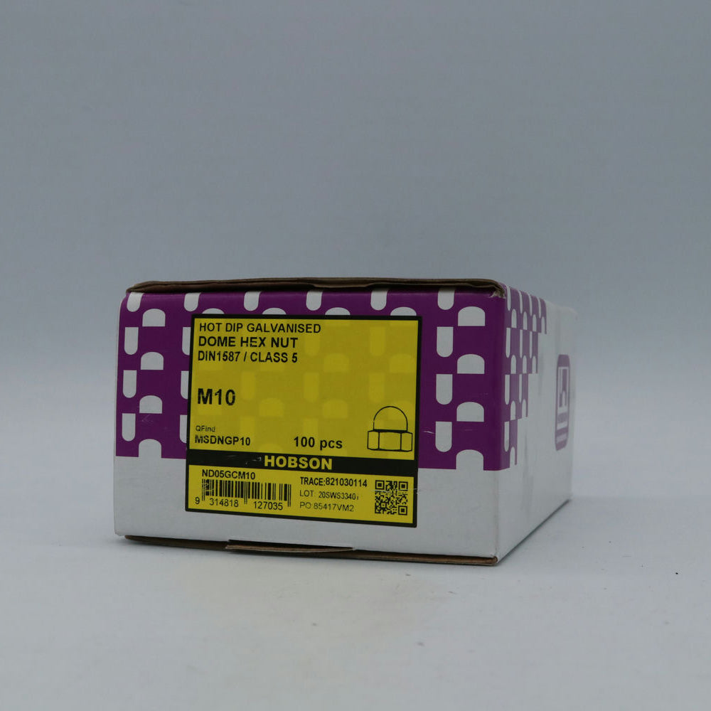 Dome Nut Gal M8 To M24 5-DU202_3 Kangaroo site supplies