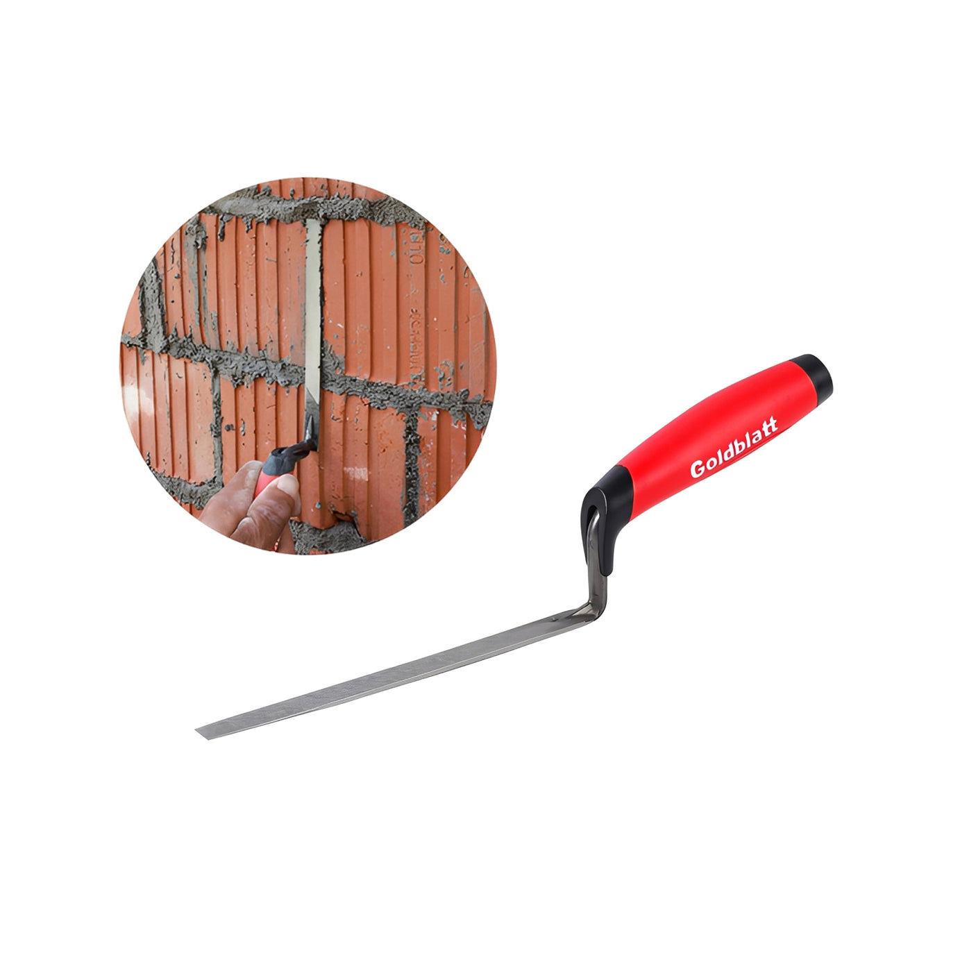 Goldblatt Pro Tuck Pointing Trowel Soft Handle Multiple Sizes