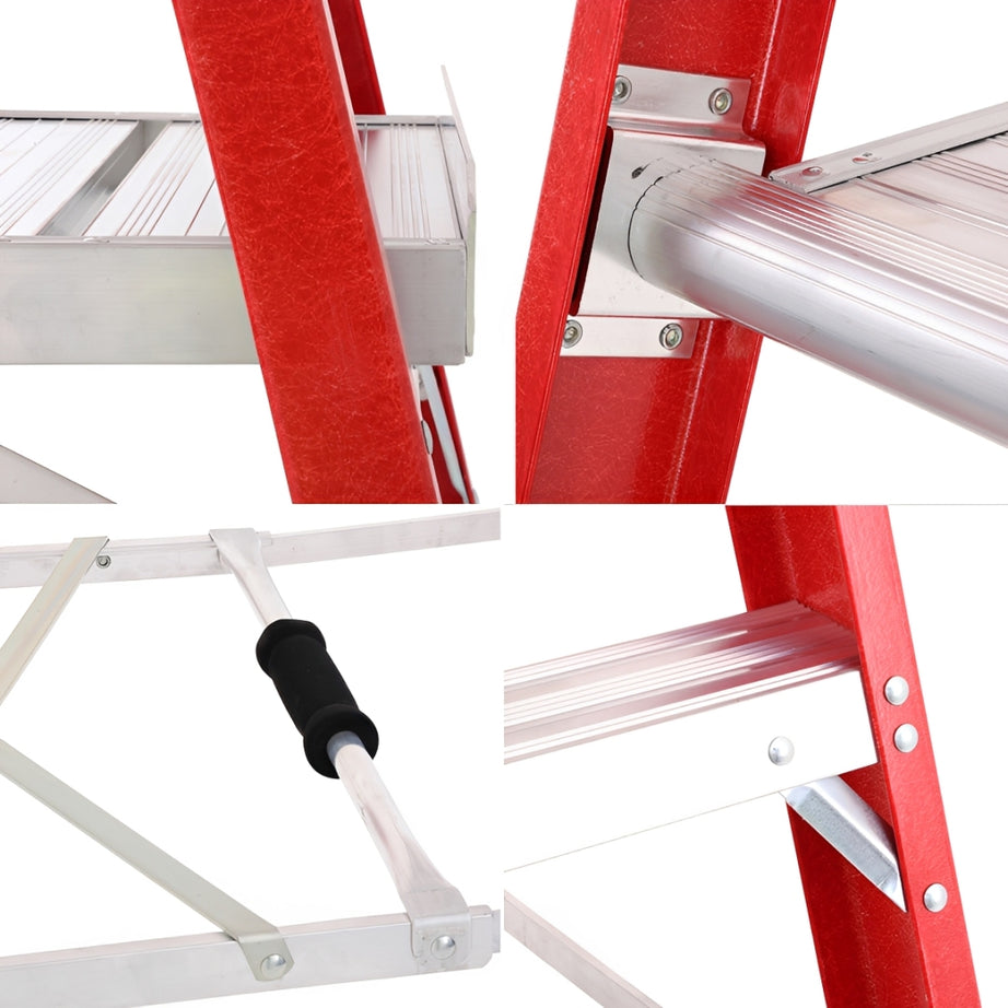 Jinmao 150kg Rated Fibreglass Platform Ladder