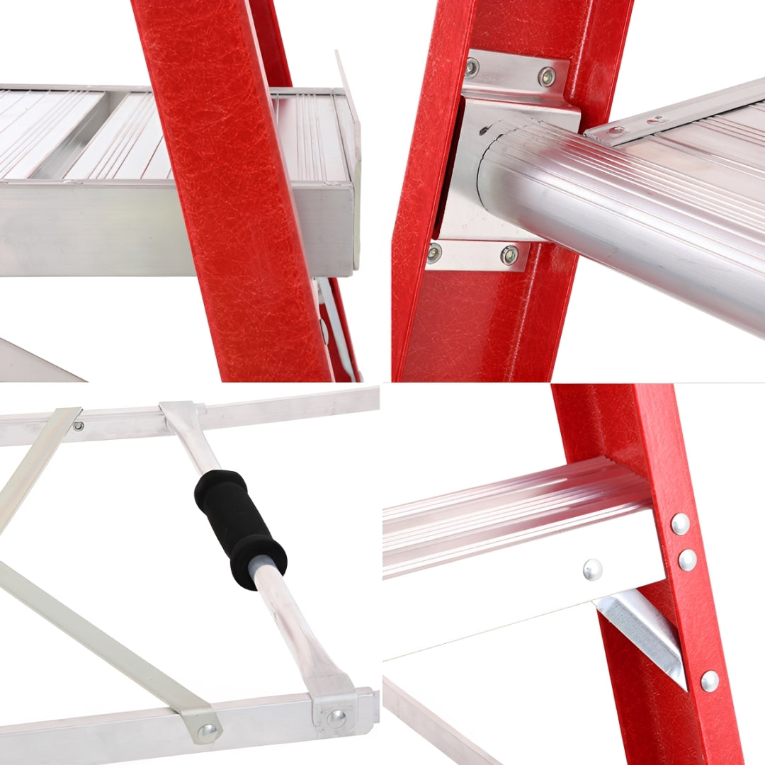 Jinmao 150kg Rated Fibreglass Platform Ladder