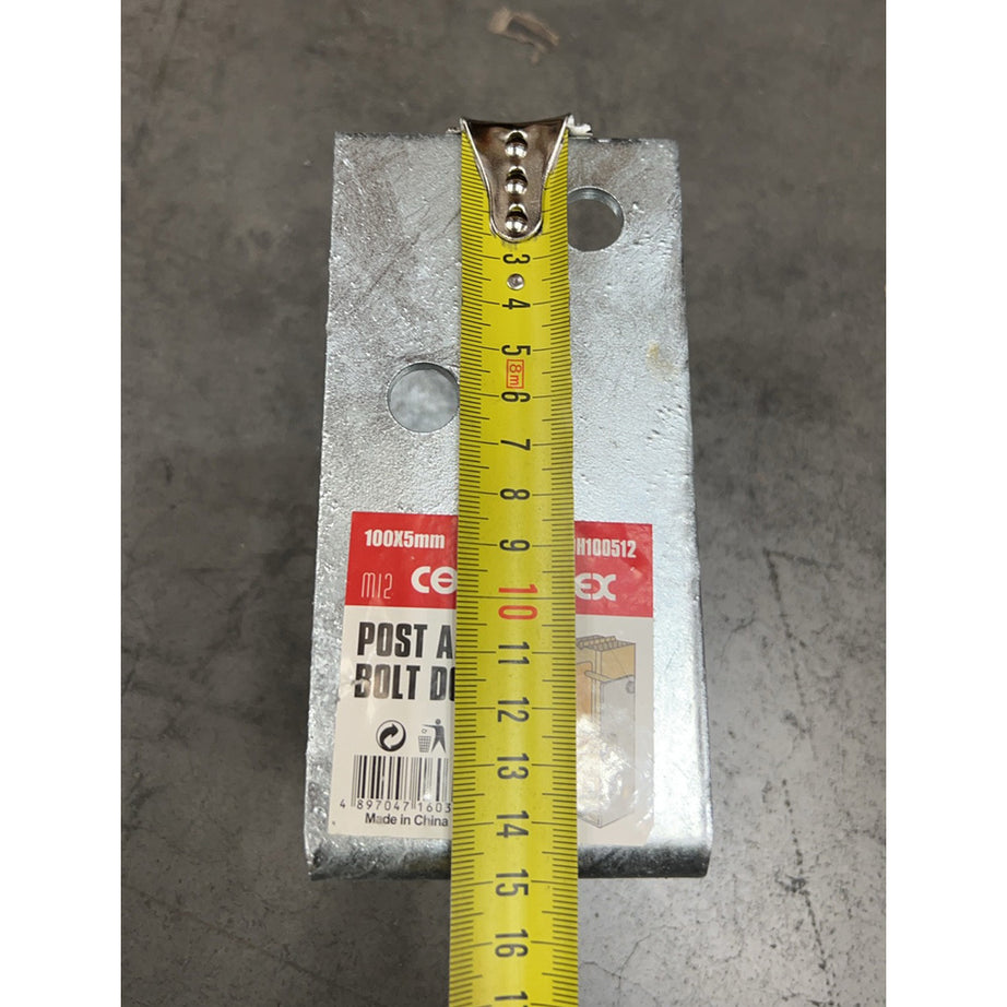Post Support Galv Bolt Down Hd 90mm or 100mm
