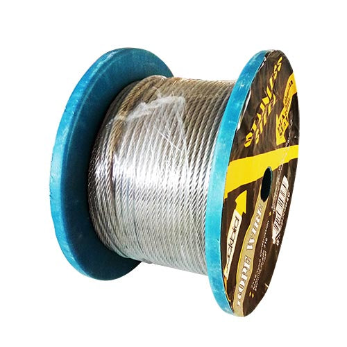 Wire Rope SS316 7x19 4.0mmx100m or 3.2mmx100m