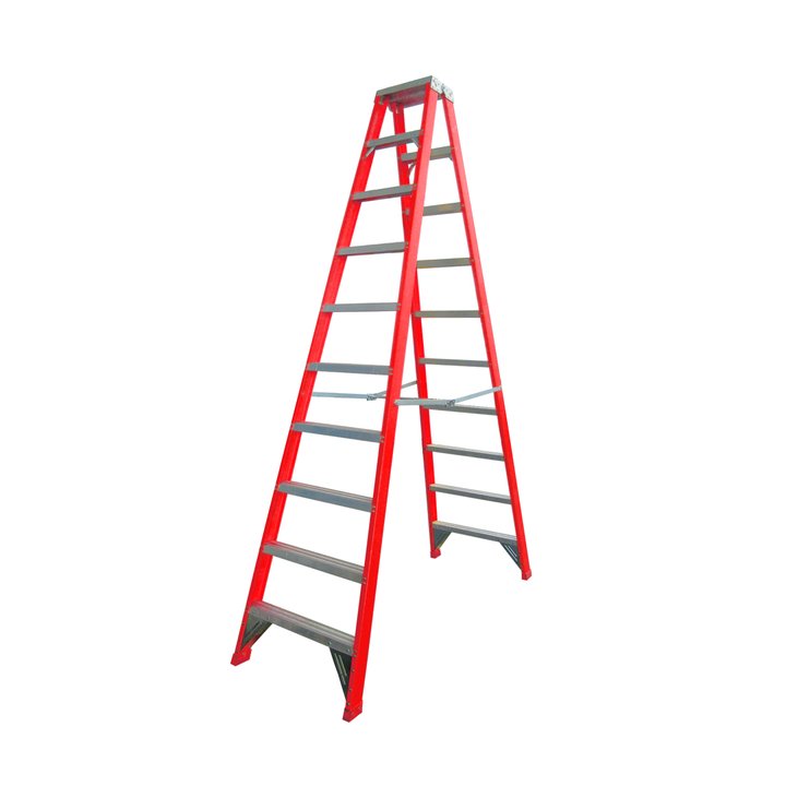 Jinmao Ladder Double Sided Fibreglass 150kg, Multiple Sizes