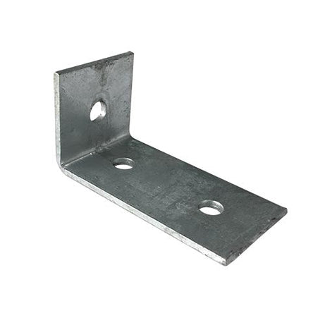 Builders Angle Bracket Hdg 5mm Thickness M12 Holes 65x130x65mm