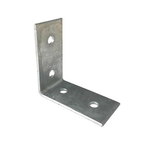 Builders Angle Hdg 5mm Thickness M12 Holes 65x130x130mm