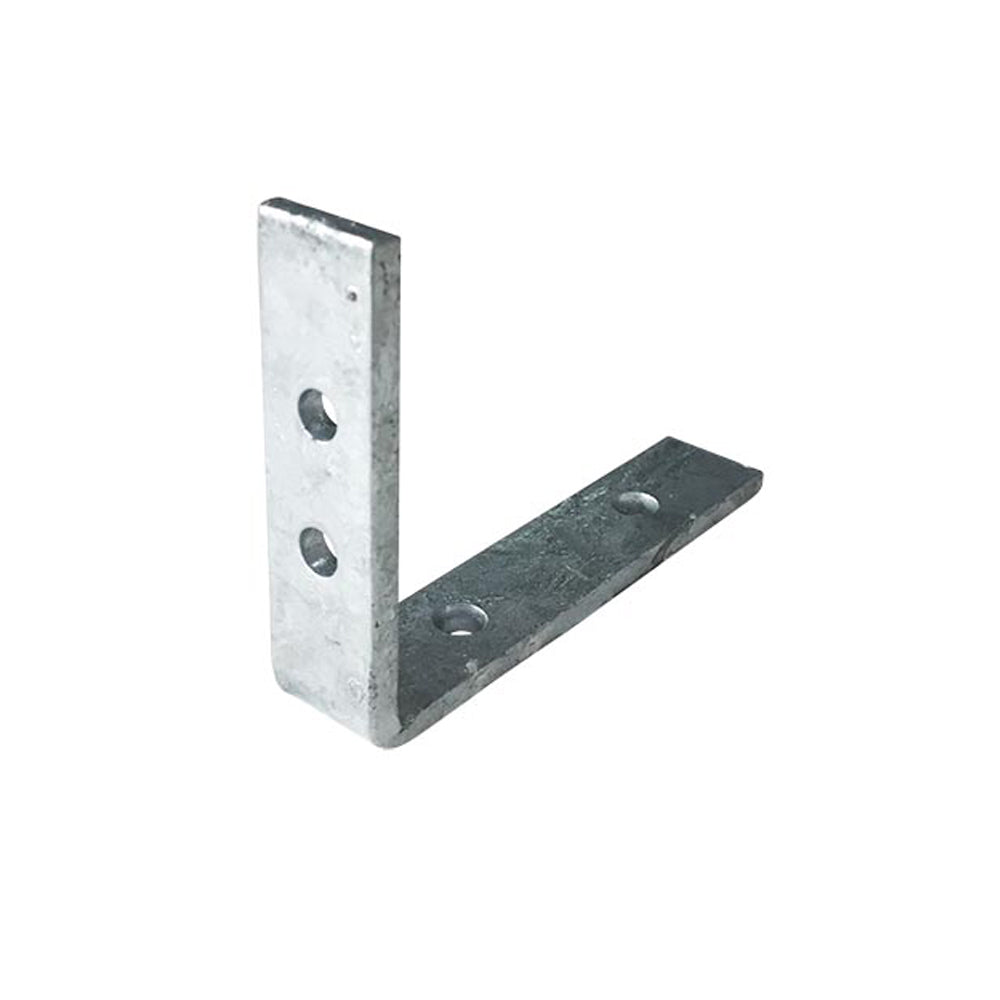 Builders Angle Bracket Hdg 5mm Thickness M6 Holes, Multiple Sizes