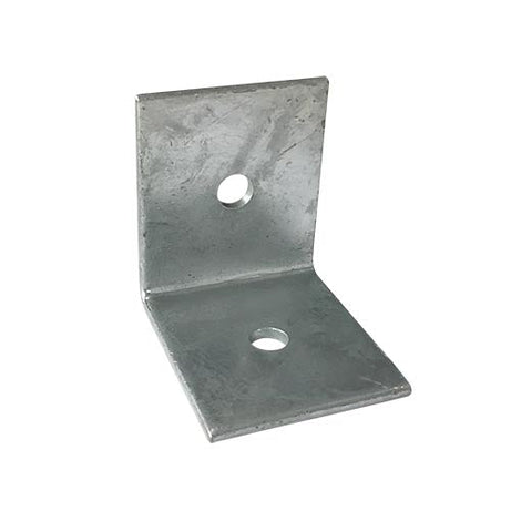 Builders Angle Bracket Hdg 5mm Thickness M12 Holes 75x90x90mm