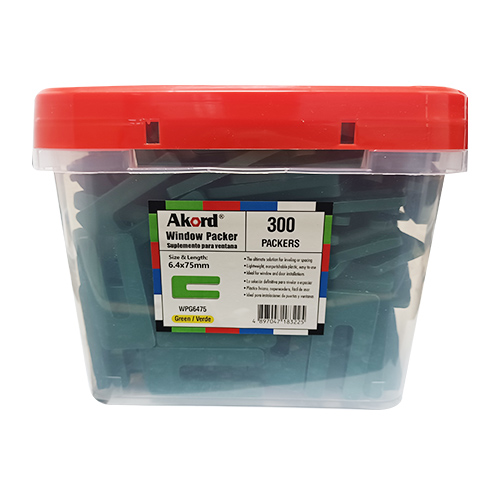 75mm Plastic Packer, Multiple Thickness