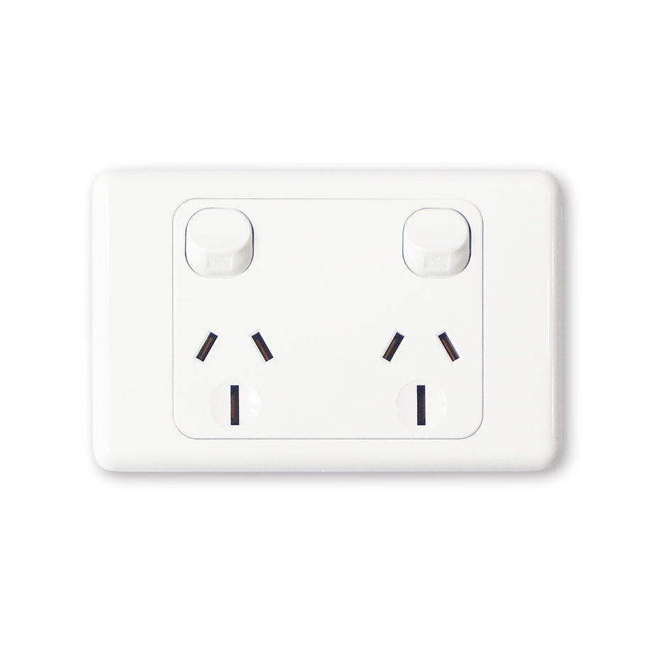 ABS Wall Switch & GPO, Multiple Styles