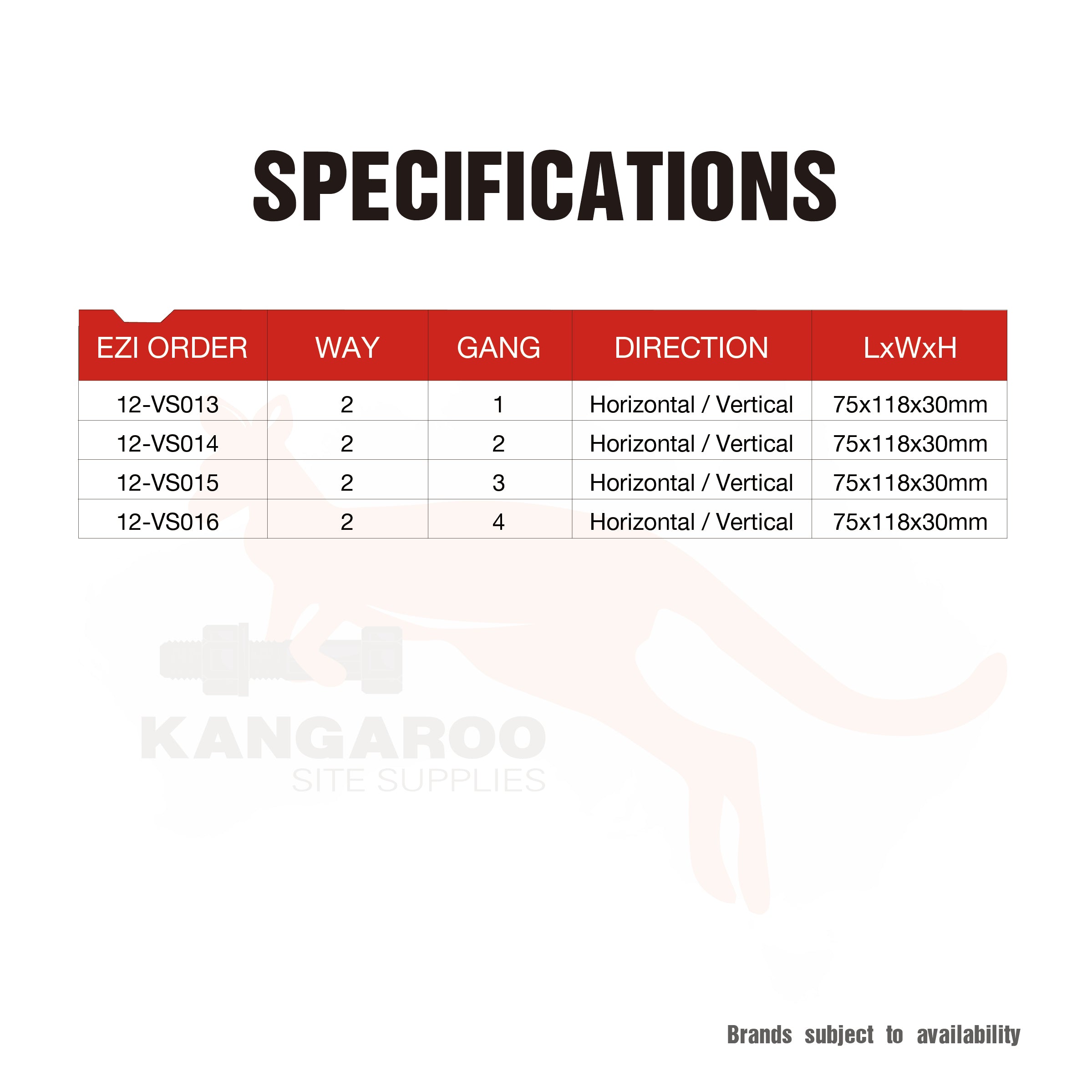 Wall Switch 2 Way & GPO Black Glass Frame Multiple Styles