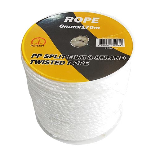 Rope PP Split Film 3st, Multiple Sizes