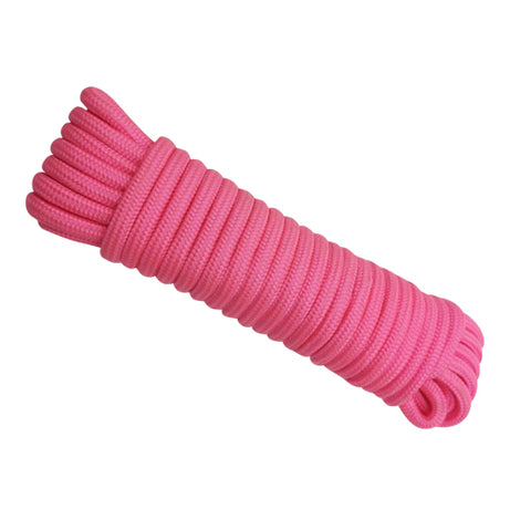 Pink Think Rope Utility Rope Multi Purpose 8mmx30m, Pink/Green – Kangaroo Site Supplies
