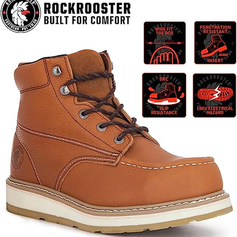 Safety Shoes Ap828 Composite Lace Up, Multiple Sizes