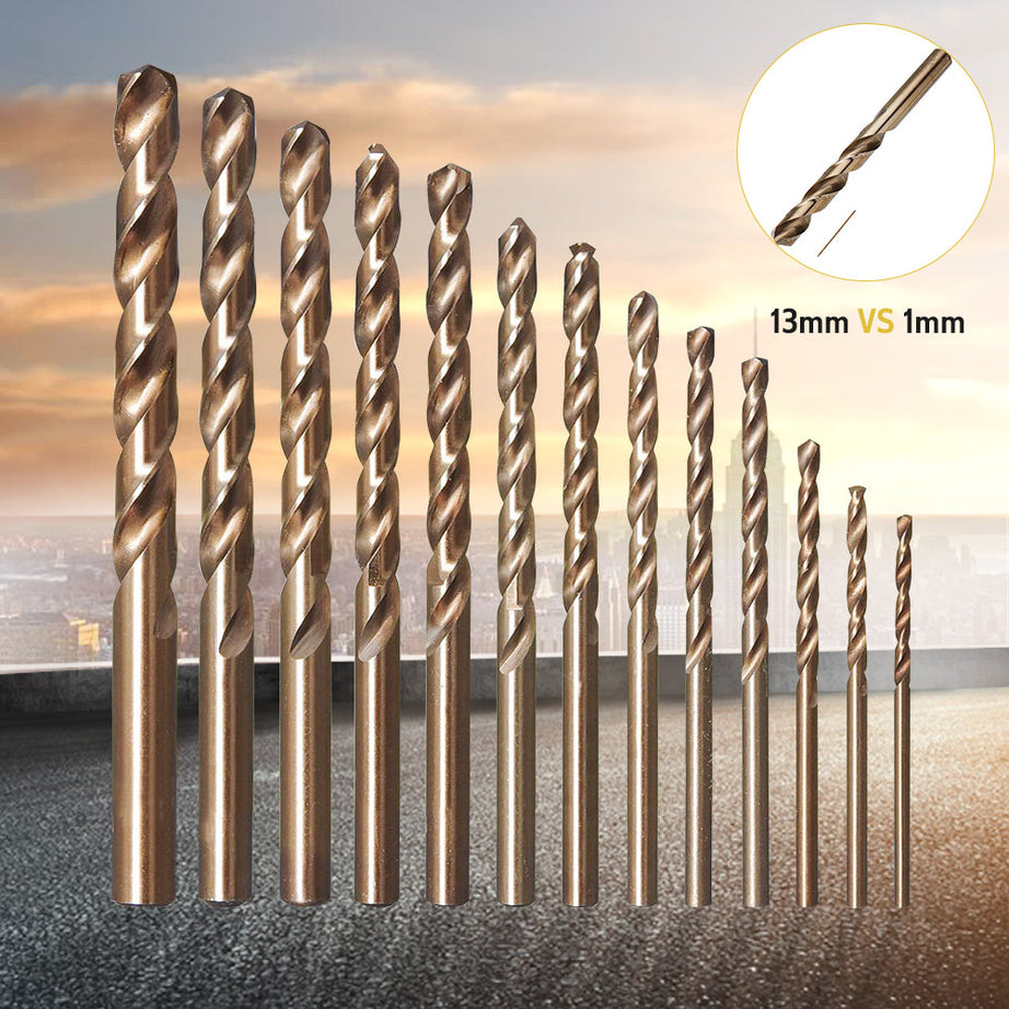 Drill Bit Full Ground HSS M35 Multiple Sizes