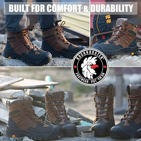 Safety Shoes Ak669 Industrial Men Boots, Multiple Sizes